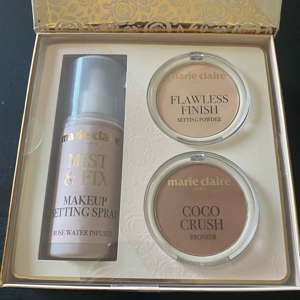 #100-NWT-MARIE CLAIRE PARIS-FABULOUS FACE SET